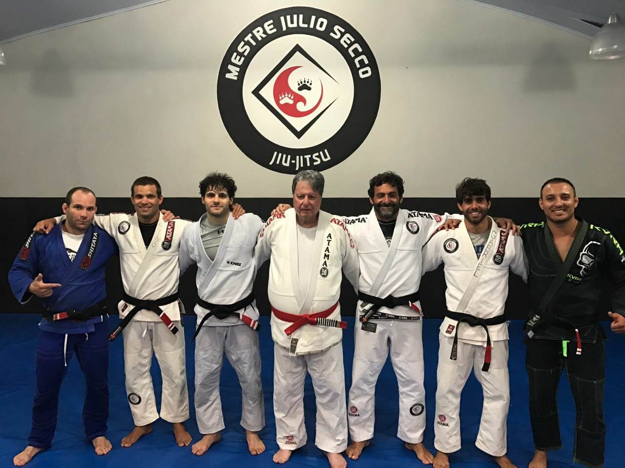 Faixas-pretas da Equipe Mestre Julio Secco